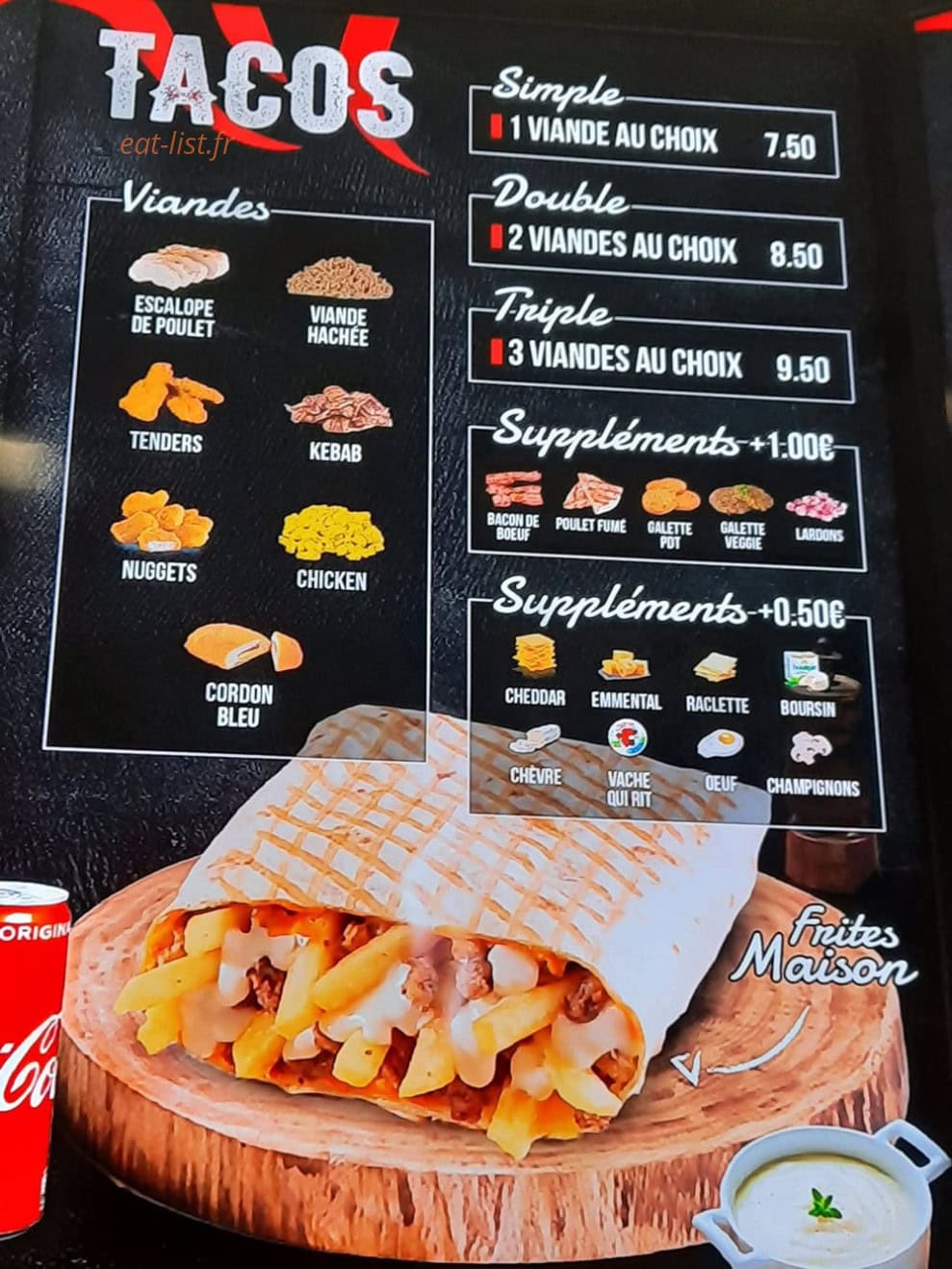 Mac Chicken — carte page 5