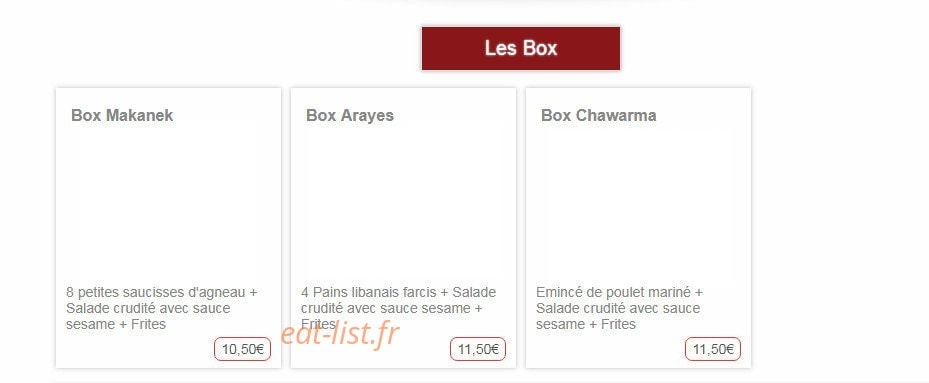 Noujoum — carte page 3