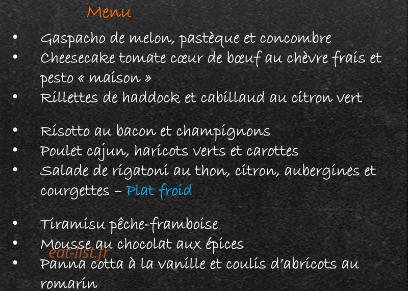 Pot & Cie — carte page 1