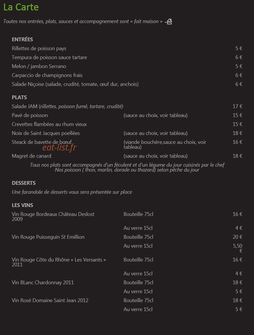 Jam Tribu — carte page 1