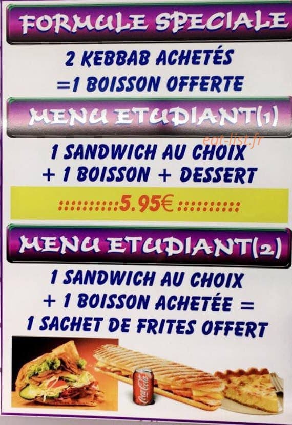 Laura Snack — carte page 1