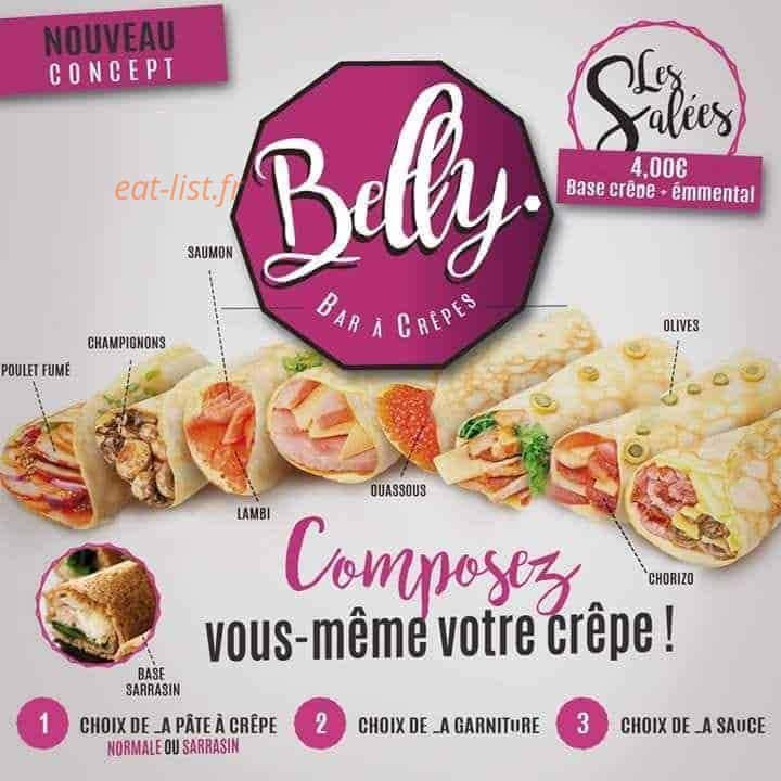 Belly's Food — carte page 2