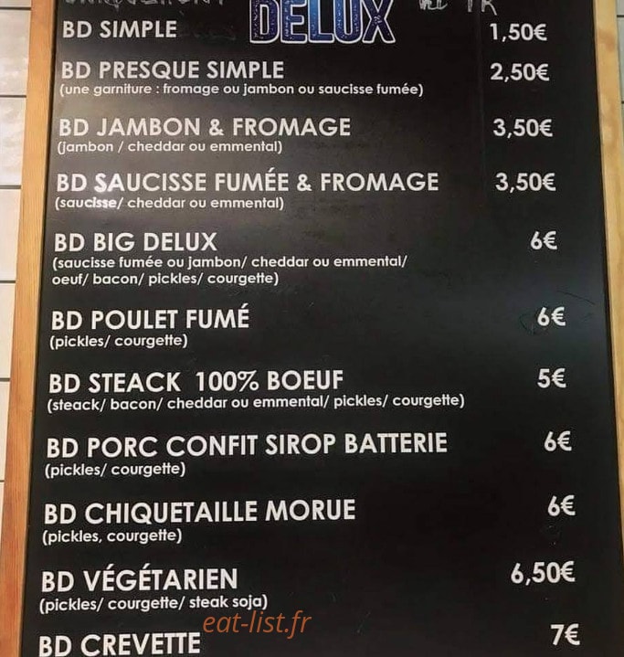 Bokit Delux — carte page 1