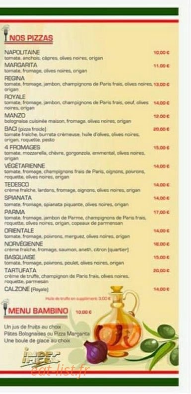 I Baci — carte page 3