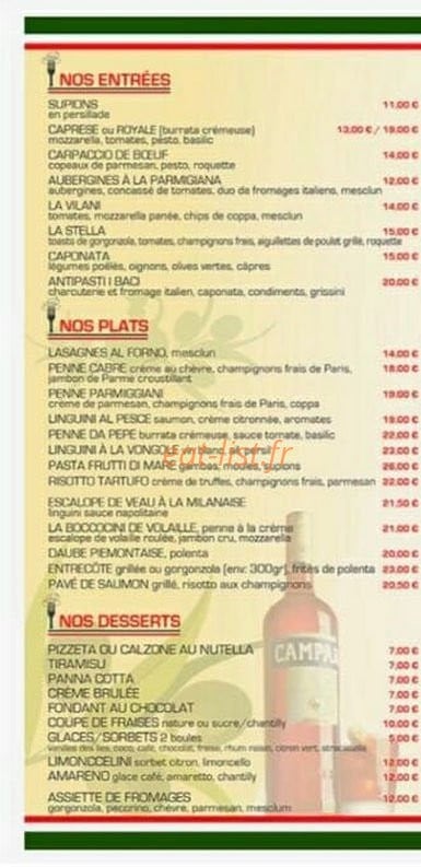 I Baci — carte page 4