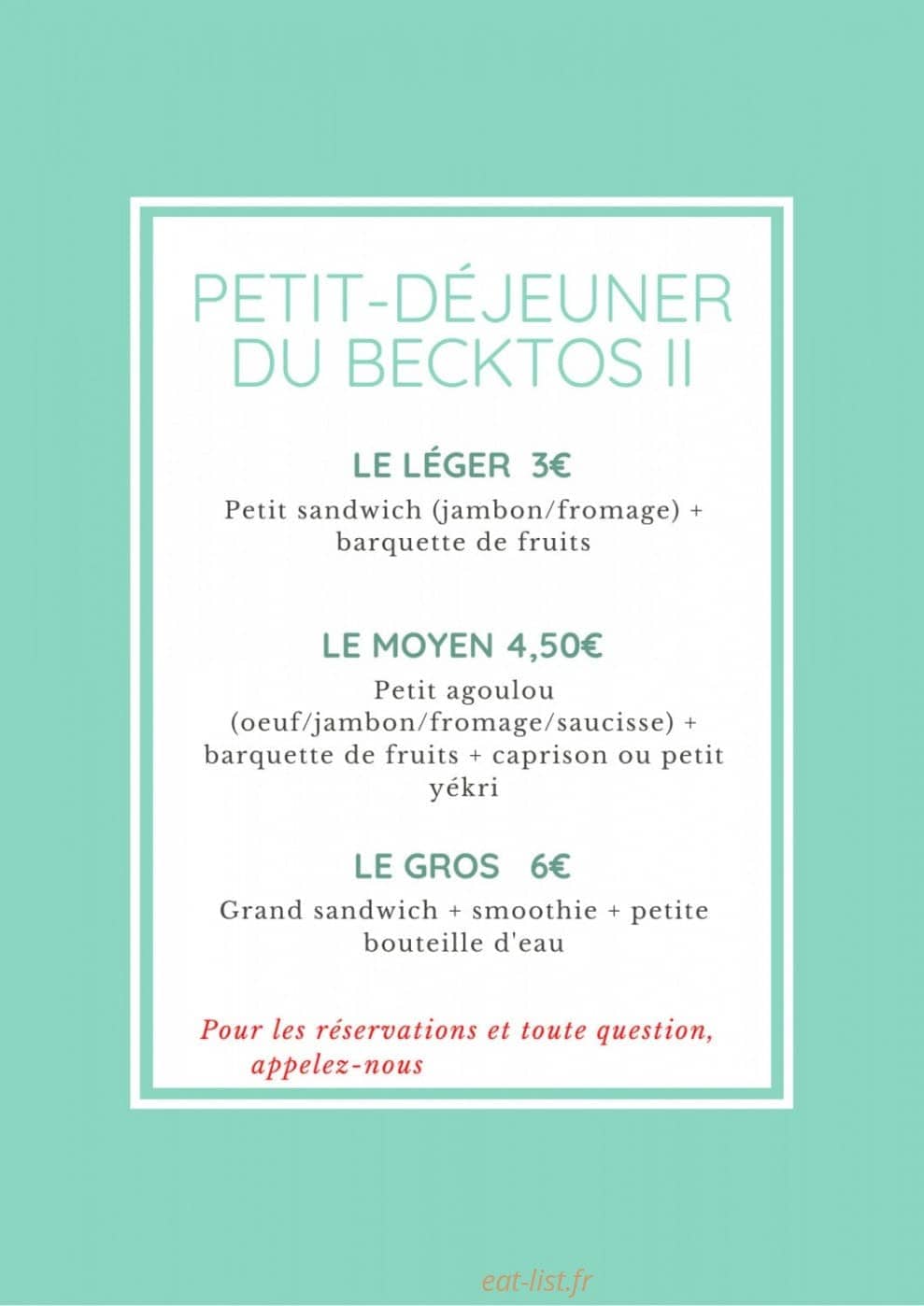 Le becktos2 — carte page 3