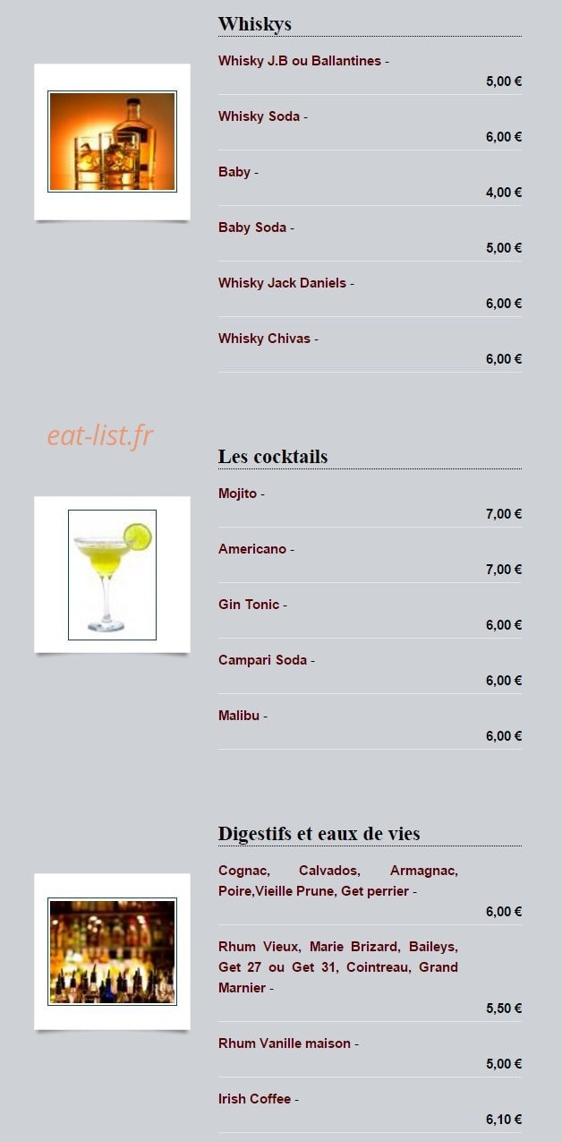 Le Plaisancier — carte page 8