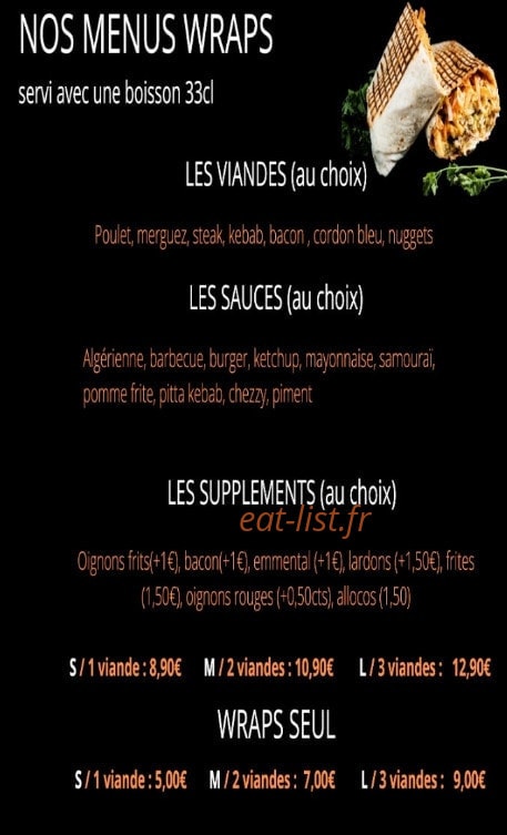 O'food grill — carte page 4