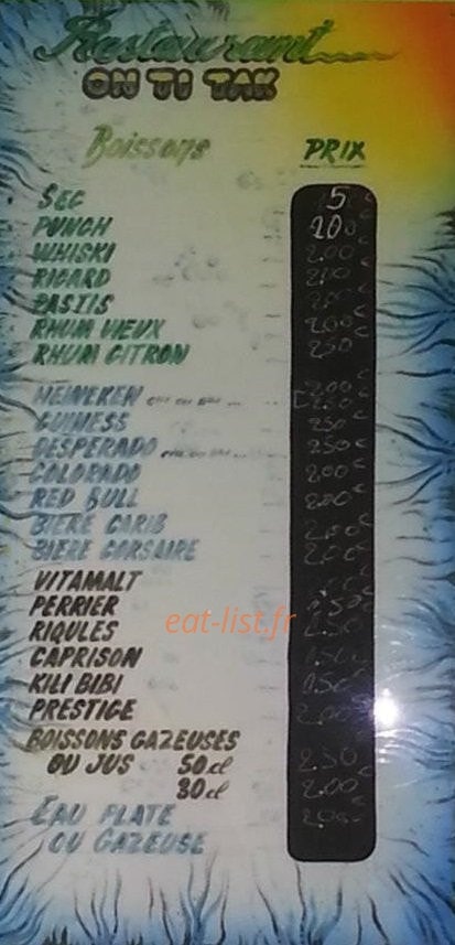 On Ti Tak — carte page 3