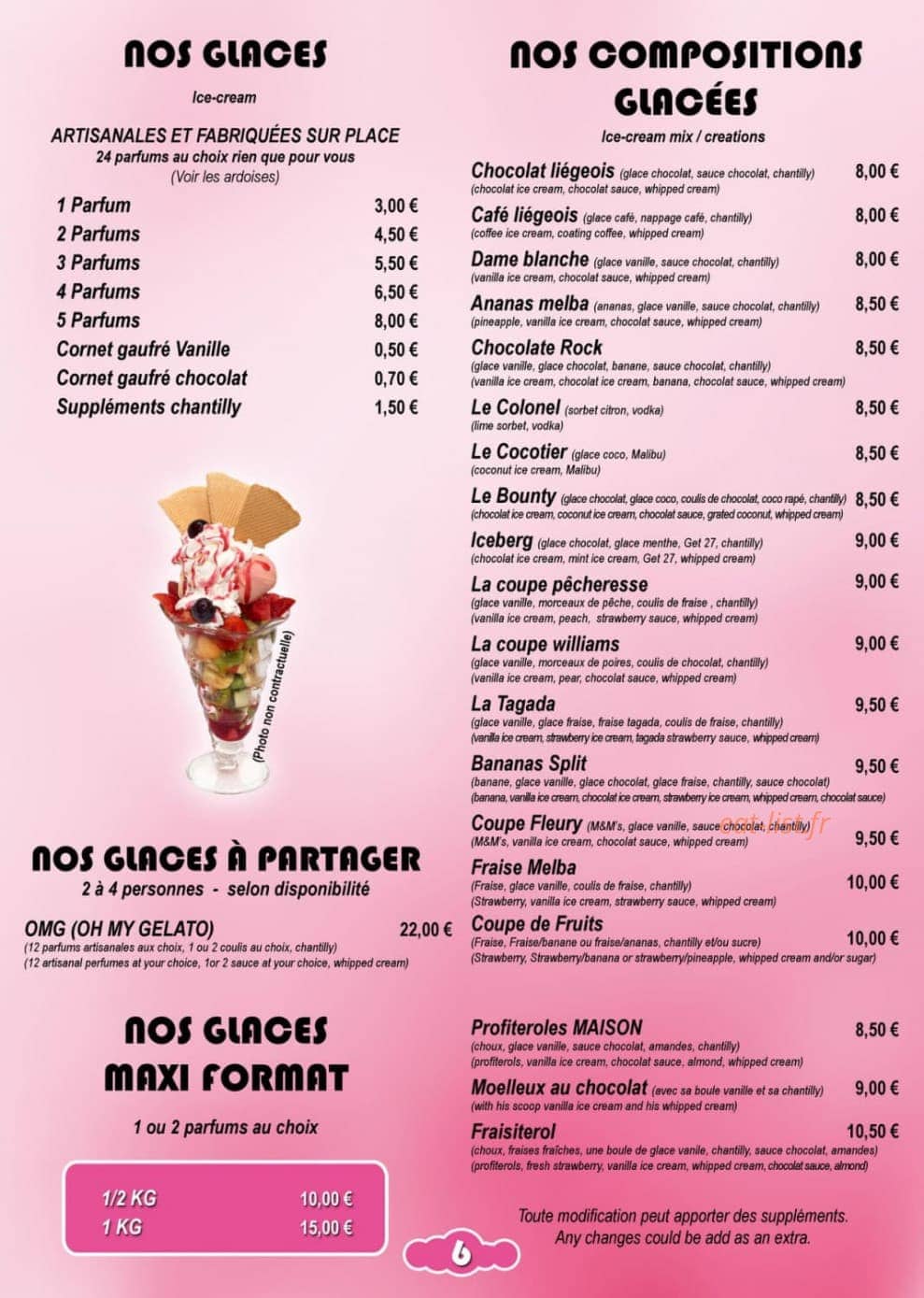 Pinkberries — carte page 5