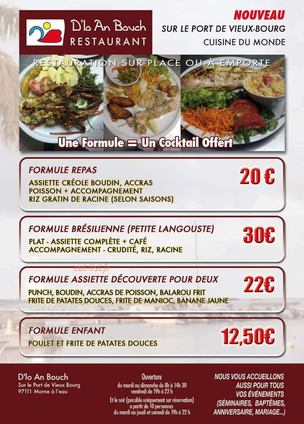 D'lo An Bouch — carte page 1