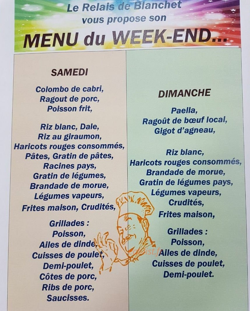 Le relais de blanchet — carte page 2