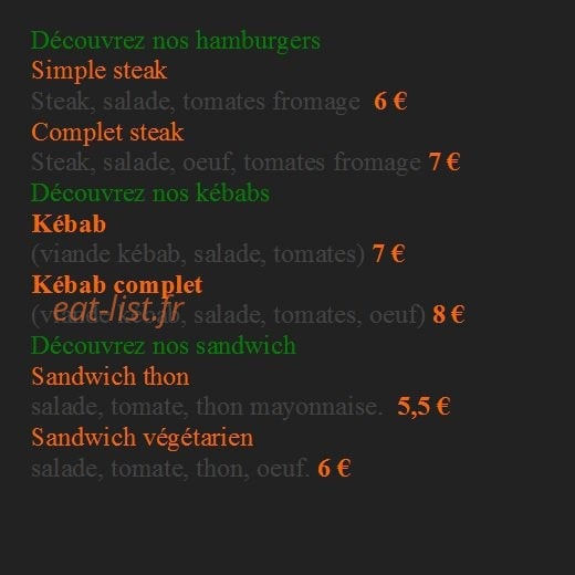 Bamboo Pizz' — carte page 3