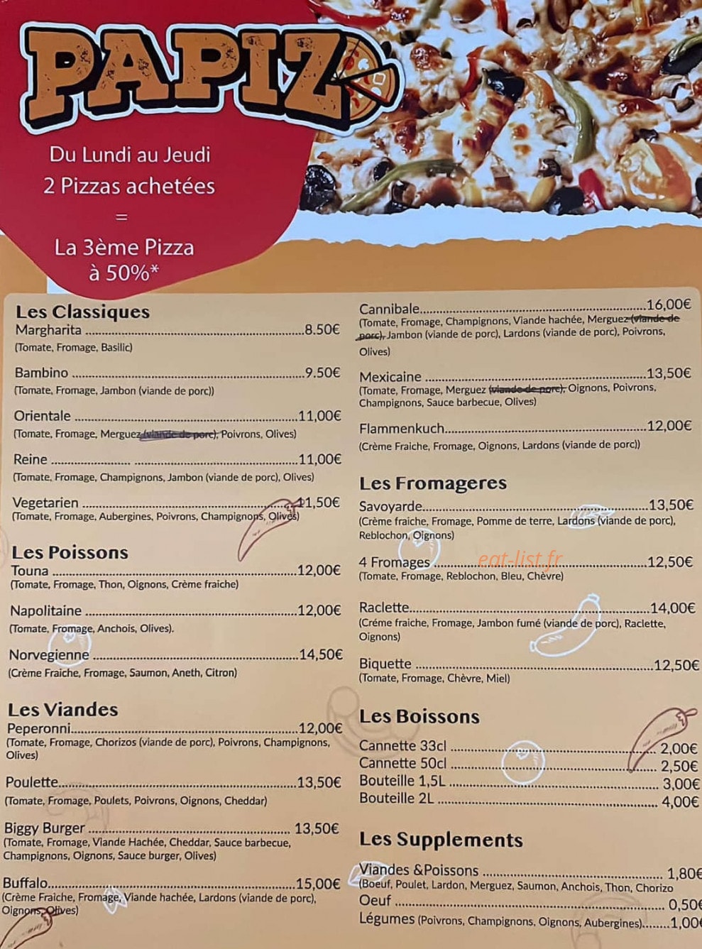 Papiz — carte page 1
