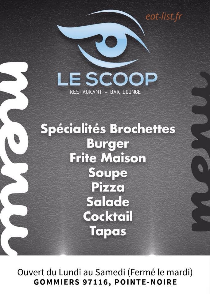 Le Scoop — carte page 1
