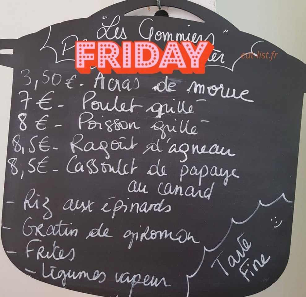 Les Gommiers — carte page 1