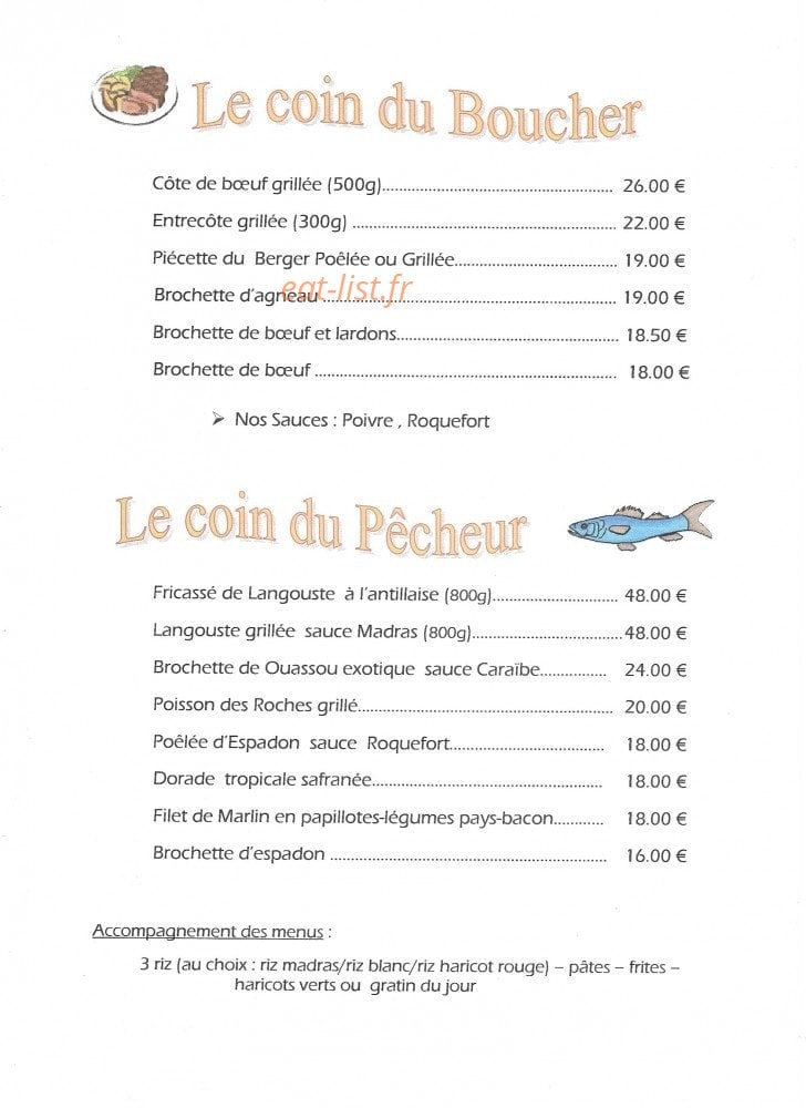 Azur Chez Vincent — carte page 6