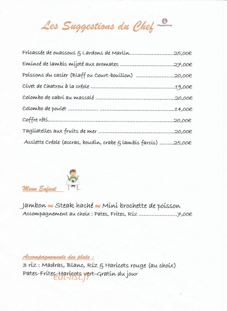 Azur Chez Vincent — carte page 5