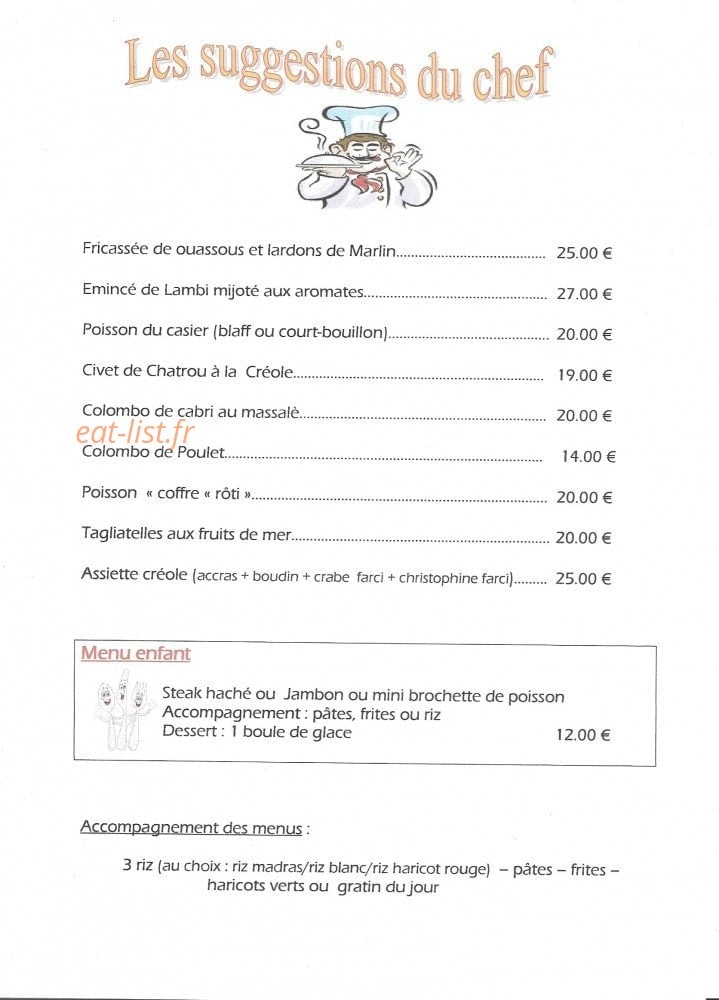 Azur Chez Vincent — carte page 4