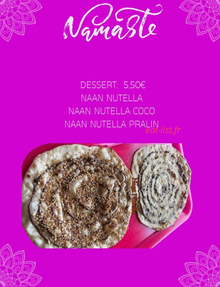 Indian Masala — carte page 6