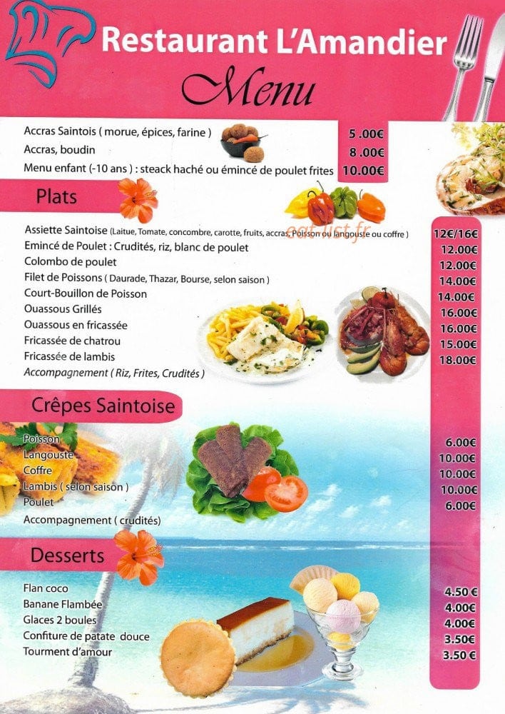 L'Amandier — carte page 1