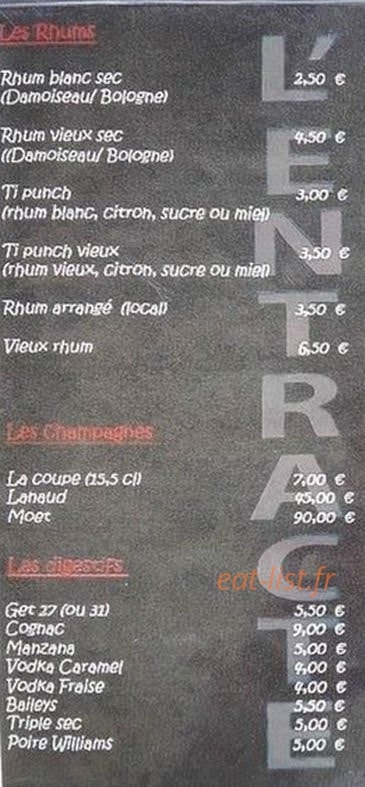 L'Entracte — carte page 3