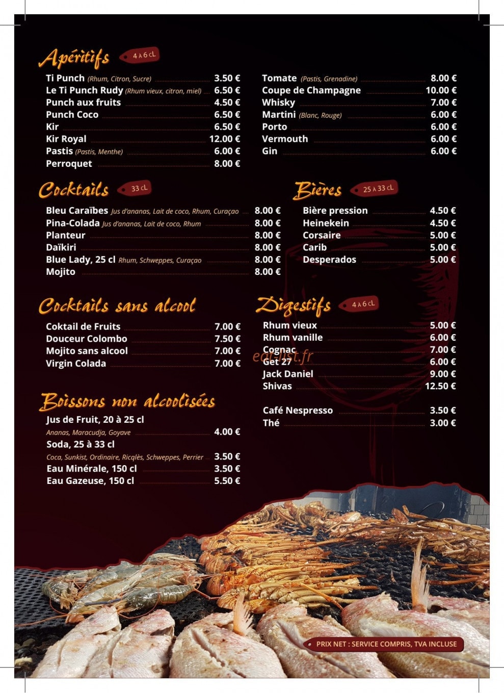 Le Colombo — carte page 3