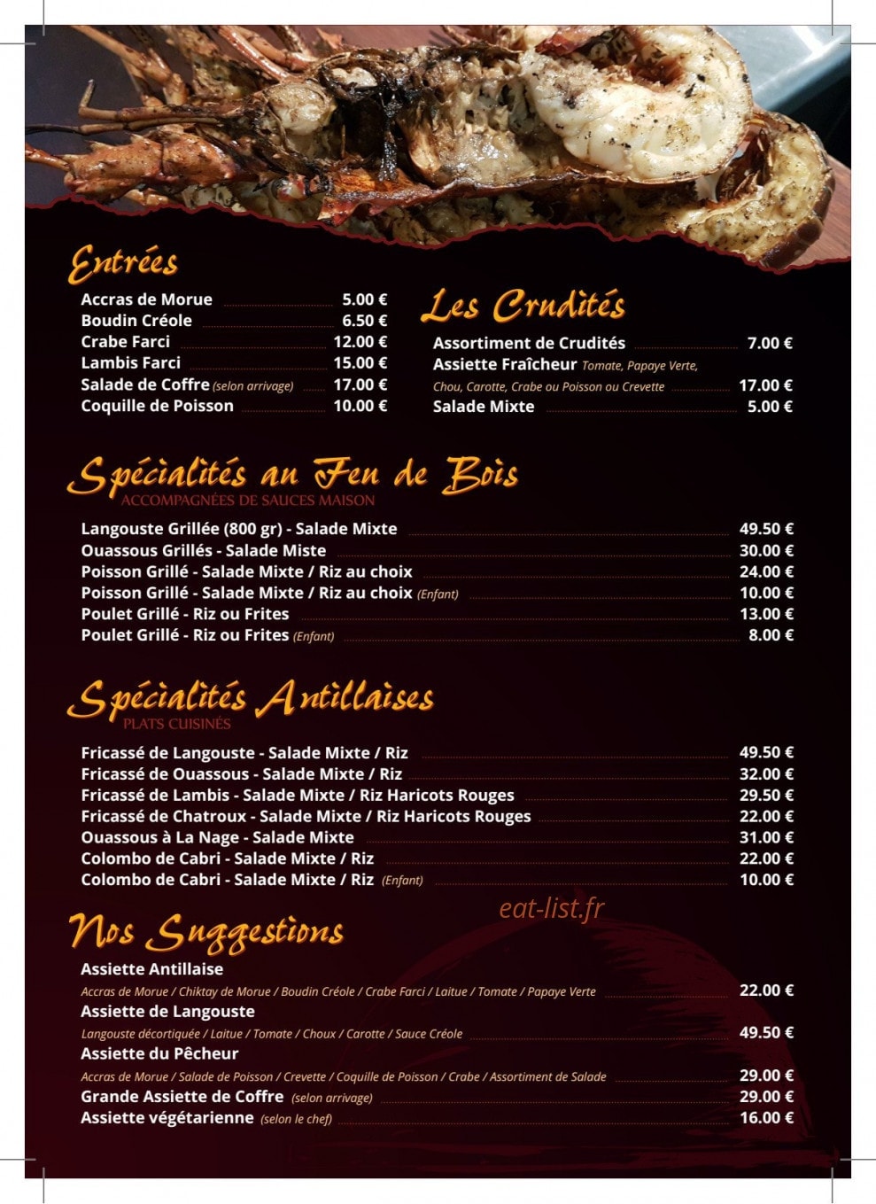 Le Colombo — carte page 2