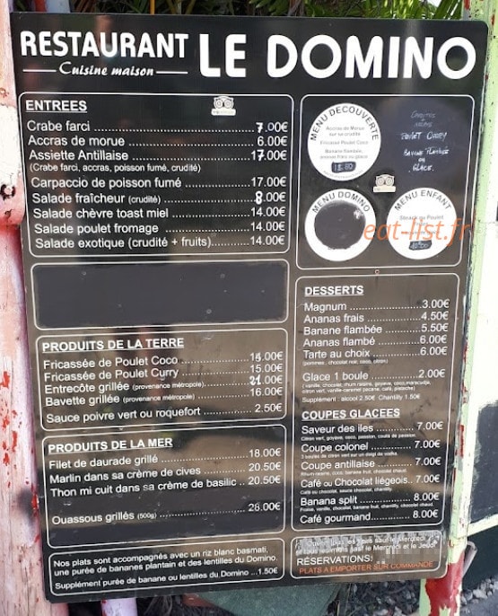 Le Domino — carte page 1