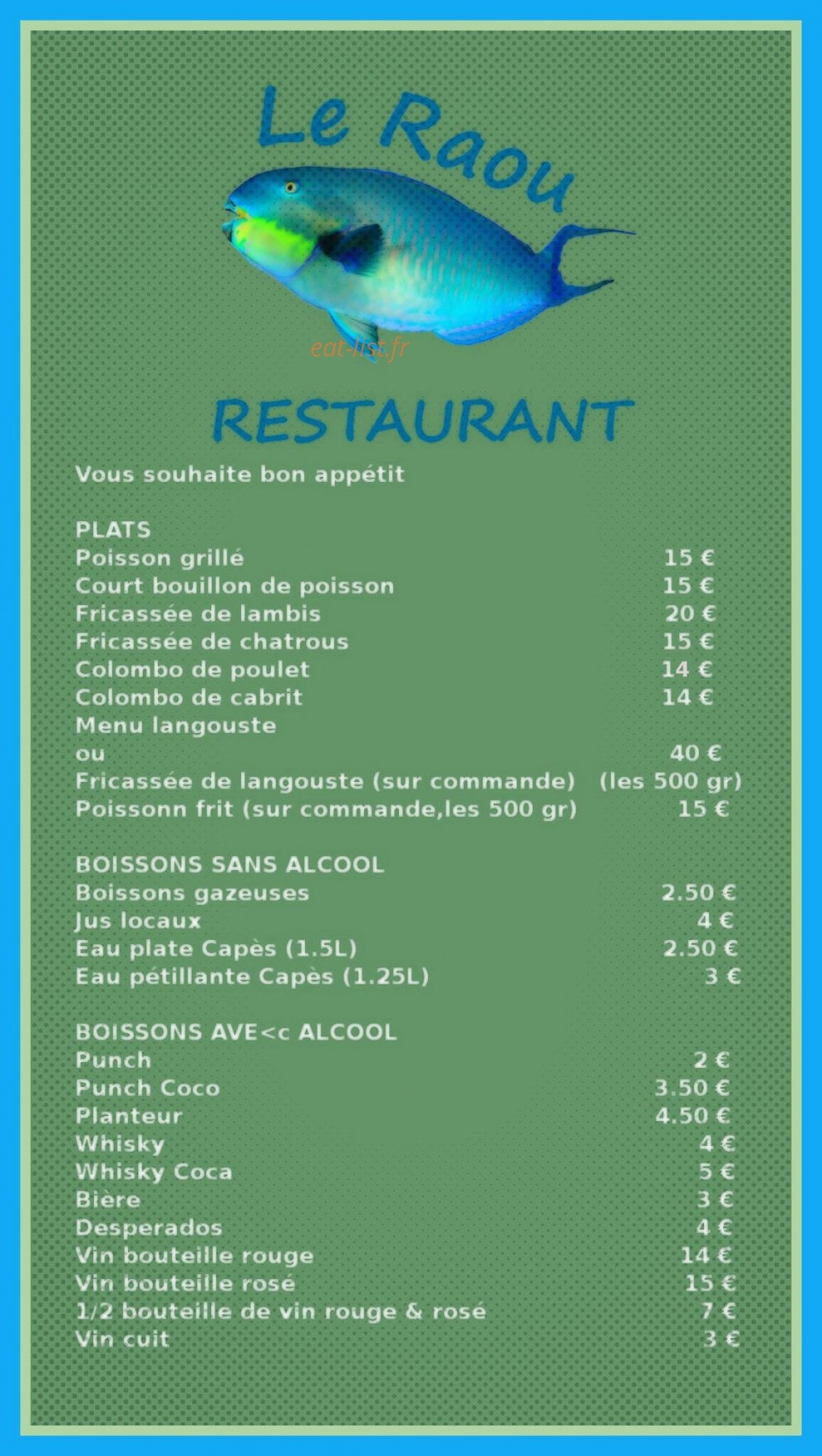 Le Raou — carte page 1