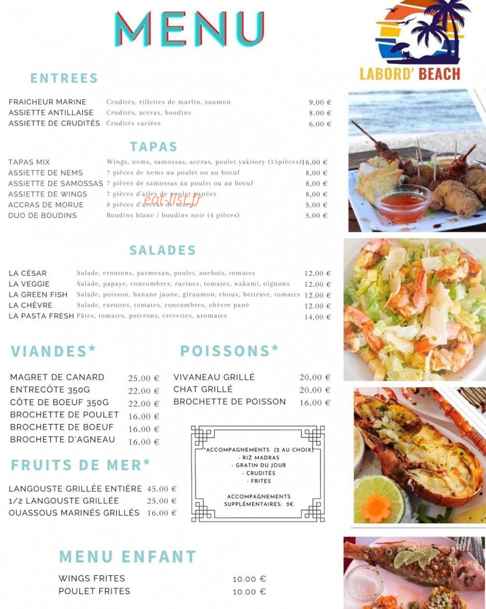 Labord’ Beach — carte page 1