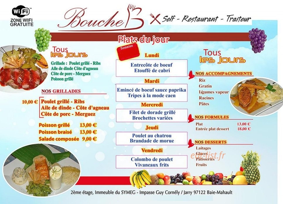 Bouche B — carte page 1