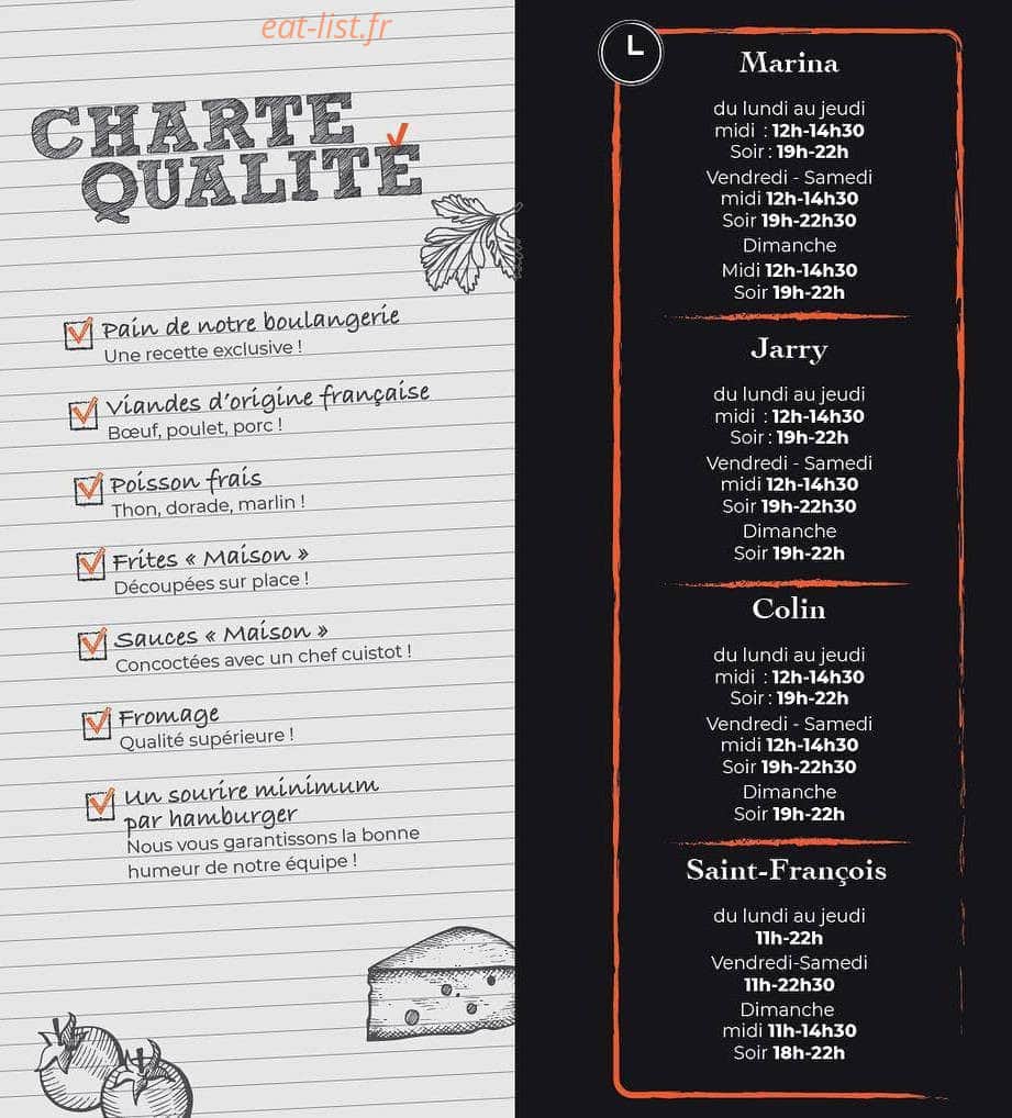 Byron Burger — carte page 5