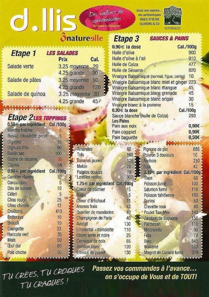 D.llis ô naturelle — carte page 1