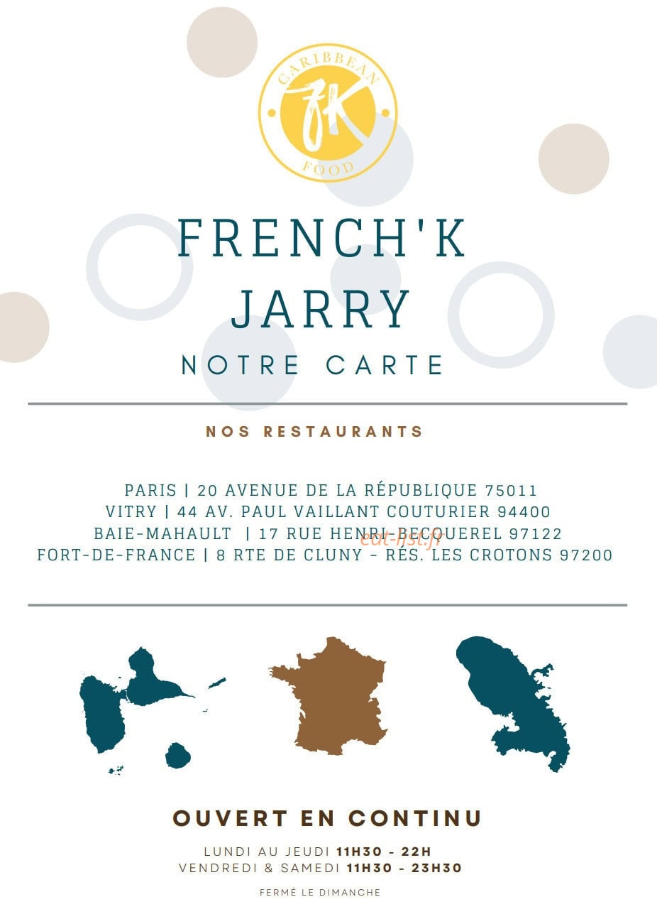 French K — carte page 1