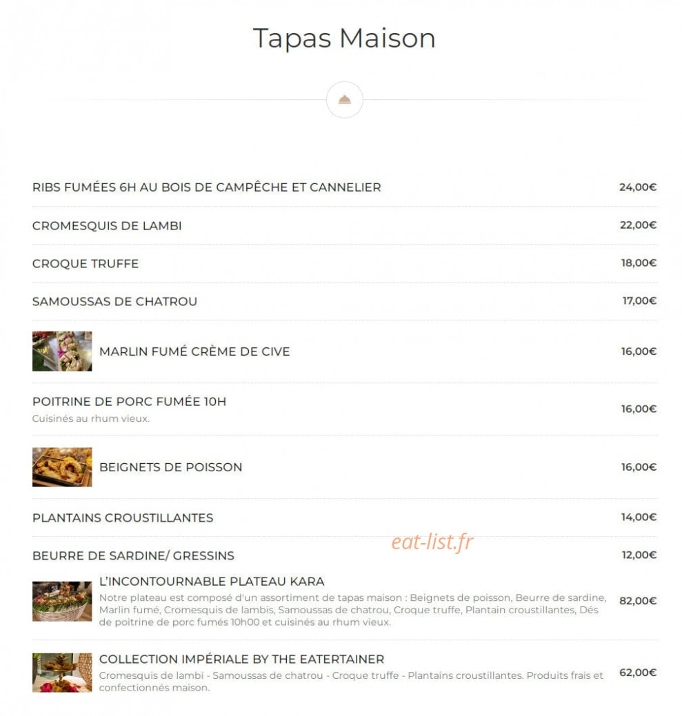 Kara — carte page 1