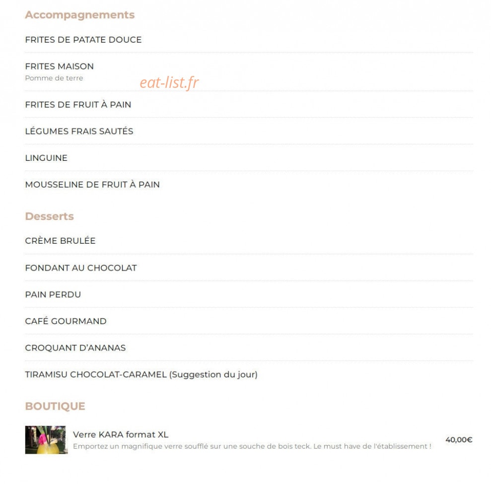 Kara — carte page 3
