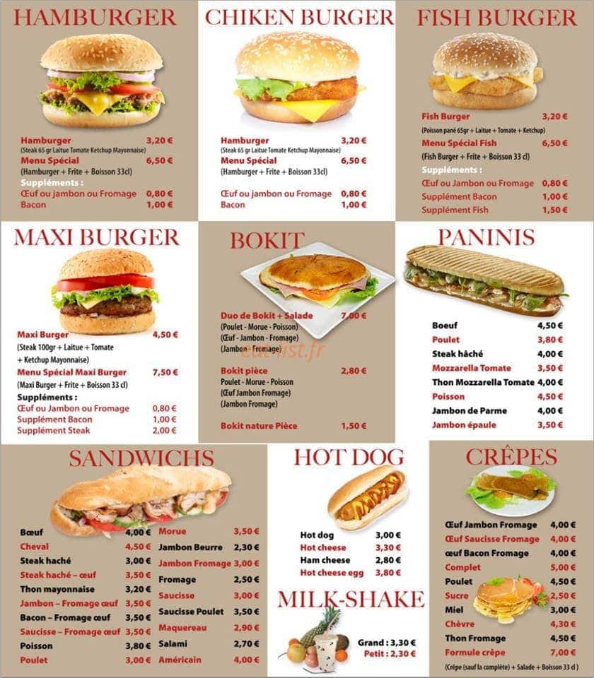 L'Angele — carte page 1