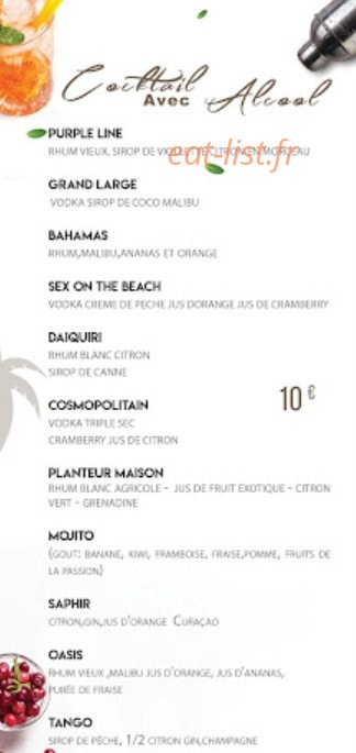 L'Oasis — carte page 2