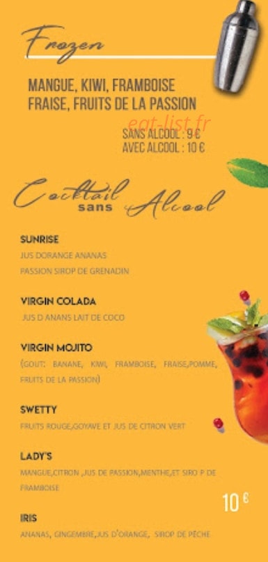 L'Oasis — carte page 5