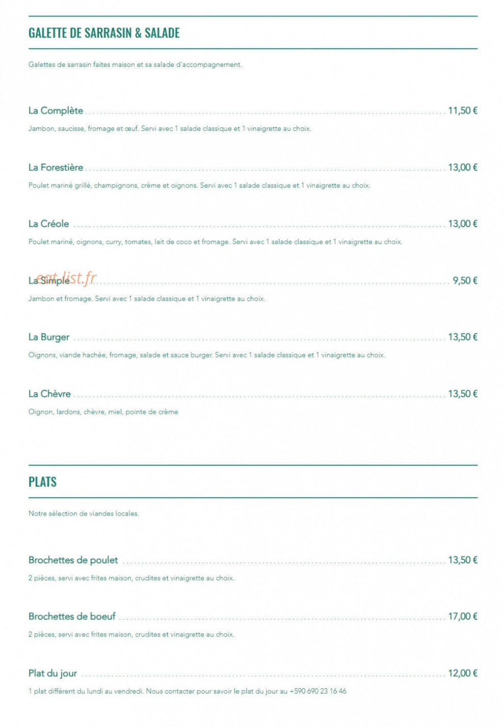 La pause couleur — carte page 4