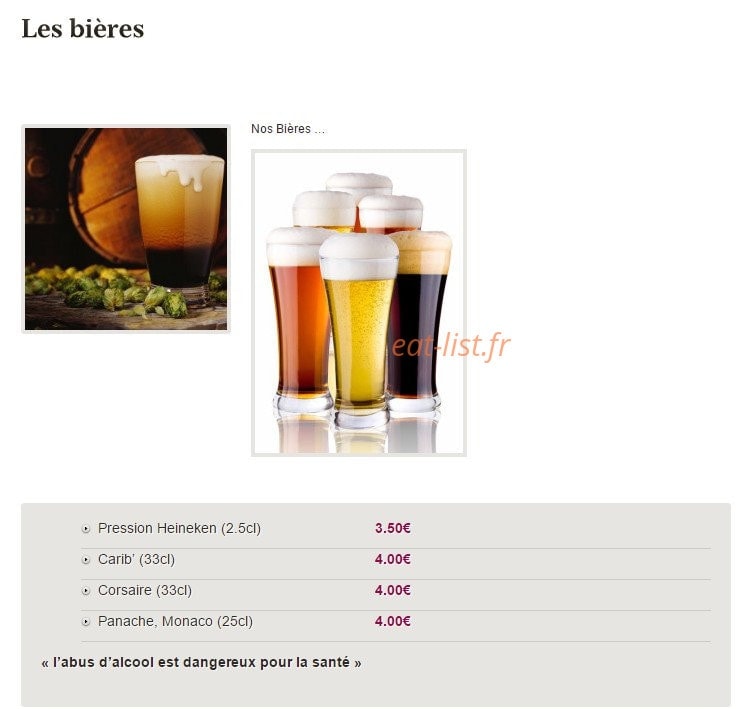 Le Bord De Mer — carte page 13