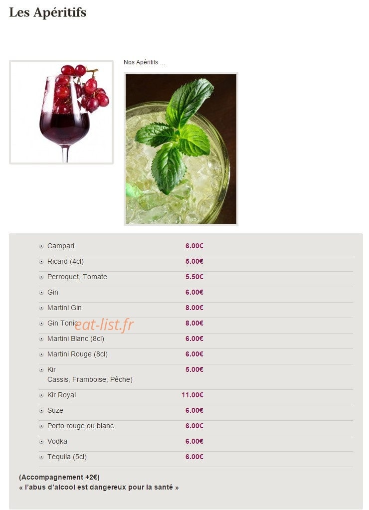 Le Bord De Mer — carte page 11