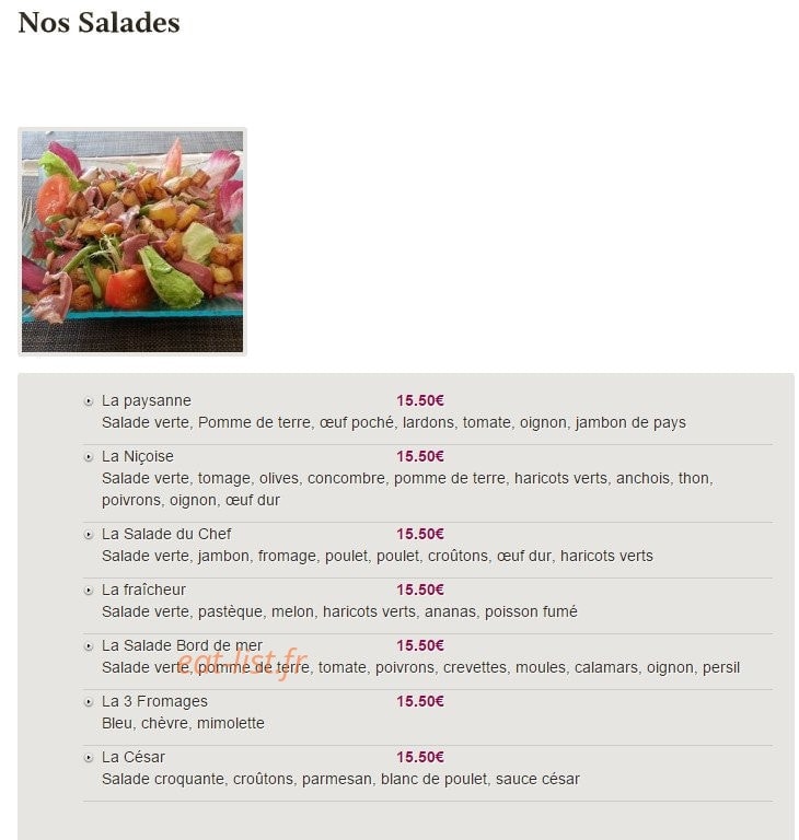 Le Bord De Mer — carte page 2