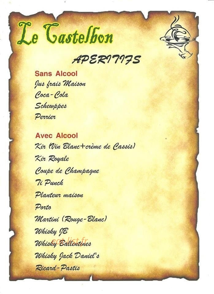 Le Castelbon — carte page 1