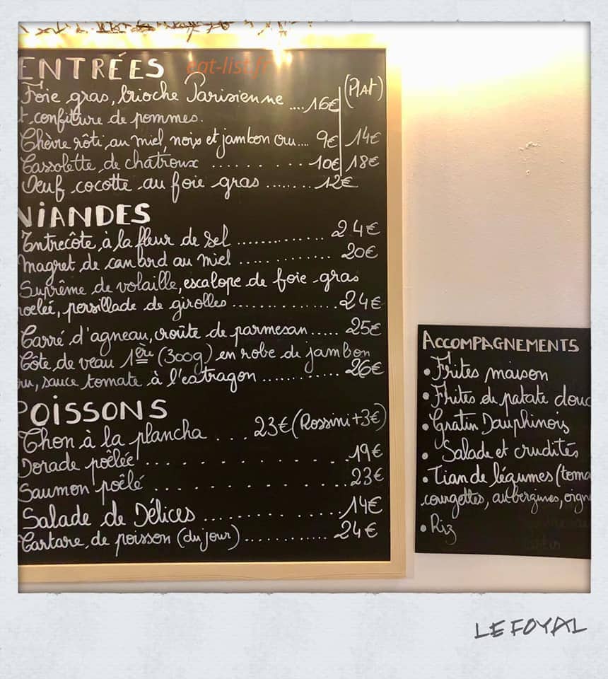 Le Foyal — carte page 1