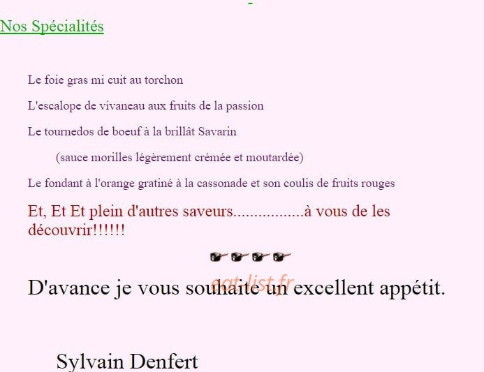 Le Jardin de Pamplemousse — carte page 6