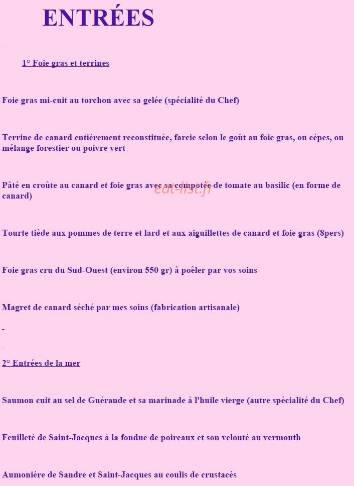 Le Jardin de Pamplemousse — carte page 7