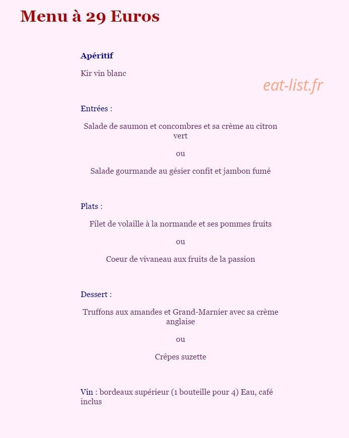 Le Jardin de Pamplemousse — carte page 2