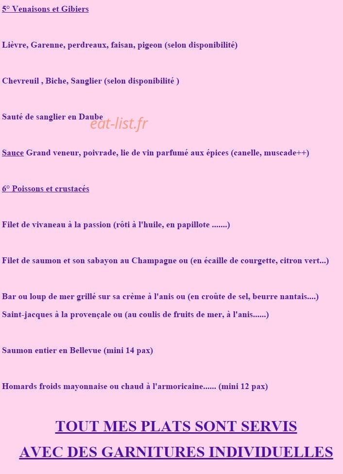 Le Jardin de Pamplemousse — carte page 10
